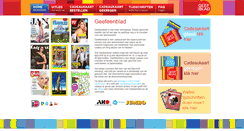 Desktop Screenshot of geefeenblad.nl
